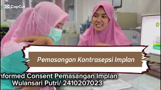 WULANSARI PUTRI 2410207023 KB IMPLAN 1 [upl. by Eniamirt]