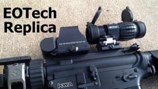 Replica EOTech 556 XPS2 Review Airsoft [upl. by Narton]