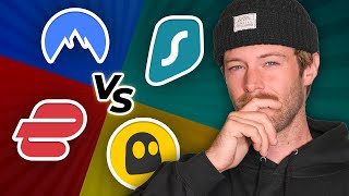 Was ist das beste VPN  NordVPN vs Surfshark vs ExpressVPN vs CyberGhost [upl. by Hawken]