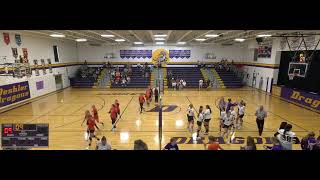 Deshler High School vs Giltner High School Womens Varsity Volleyball [upl. by Negiam671]