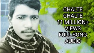 Lyrical Video Chalte Chalte Title Song  Abhijeet Alka Yagnik  Shah Rukh Khan Rani Mukherjee [upl. by Coppinger]