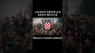 크로아티아 군가 리무브 체트니크Remove Chetnik Anthem shorts [upl. by Larry]