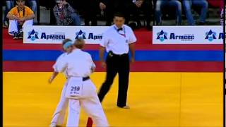 The 1st KWUCHAMP 2013 Final Women 60kg Efremova Anna vs Markwell Emma [upl. by Ilyk]