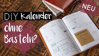 DIY Kalender ohne Basteln Fertiger KreativgefühlKalender bei X17 [upl. by Waugh]