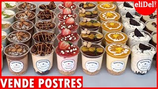 9 POSTRES para VENDER Sin HORNO Gana DINERO desde Casa CHEESECAKE Fáciles para EMPRENDER [upl. by Schlenger2]