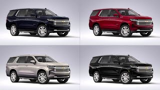 New Chevy Tahoe COLORS  Pick one [upl. by Nicolais]