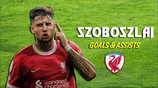 Dominik Szoboszlai  All Goals amp Assists 20222023 [upl. by Dermot]