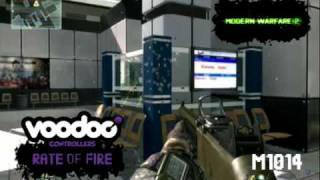 VoodooControllers Rapid Fire Modded Xbox 360 Controller for Modern Warfare 2 [upl. by Roberto]