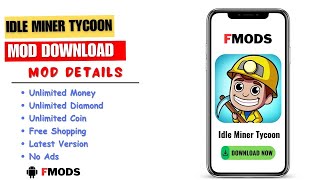 Idle Miner Tycoon Mod APK 2024 Unlimited Super Cash amp Coins  Free Shopping [upl. by Clarance174]