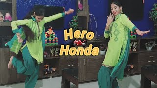 Hero Honda🤭🏍Dance cover by Shivani kumari viral dance haryanvisong trending newharyanvisong [upl. by Eirlav698]