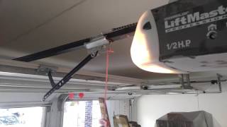 Lift Master Garage Door Opener Not Closing Force Control Adjustment [upl. by Stephana]