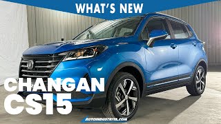 Whats New 2024 Changan CS15  PHP 749K mini crossover [upl. by Swehttam]