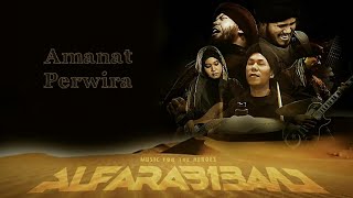 Amanat Perwira  Lyric Video  Alfarabiband [upl. by Sivi]