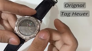 Tag heuer watch battery replace  how to change watch battery DIY [upl. by Rumery]