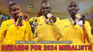 REWARDS FOR UGANDA OLYMPIC MEDAL WINNERS ANNOUNCED  OLYMPICS 2024 PARIS Cheptegei Chemutai Kiplimo [upl. by Aip]