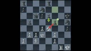 4 Brilliant Moves and Checkmate  chess brilliant sacrifice amazing shorts [upl. by Krawczyk]