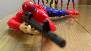 3 Minutes Satisfying With spider man Unboxing Superhero Avengers toy I ASMR [upl. by Krauss]