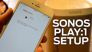 How to set up Sonos One wireless speaker [upl. by Ardra558]