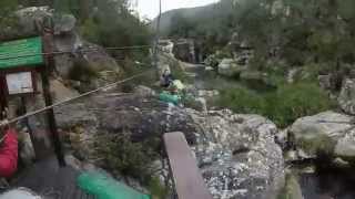 Zipline Tsitsikamma Falls Adventure [upl. by Anuaek]