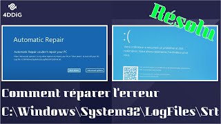 Comment réparer Windows System32 Logfiles Srt Srttrail Txt [upl. by Namreg]