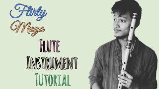 Flirty Maya Flute Instrument Tutorial by Niran Shrestha Neetesh Jung Kunwar [upl. by Assili733]