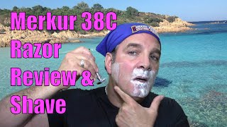 Merkur 38C Safety Razor Review and Shave [upl. by Surbeck]