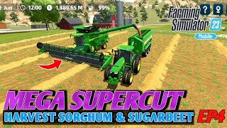 quotMEGA SUPERCUT Farm Sim 23 JOHN DEERE Farm EP 4quot [upl. by Boy133]