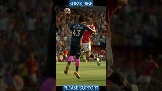 Cristiano Ronaldo scores great header to make it 10 vs Nottingham Forest trending shorts fifa22 [upl. by Juetta363]