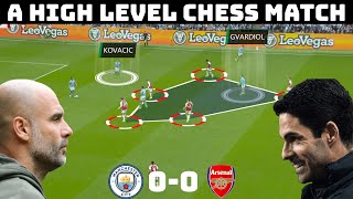 Tactical Analysis  City 00 Arsenal  A Top Of The Table Tactical Encounter [upl. by Laen]