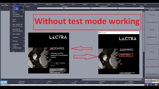 How to Lectra Modaris v8r3 and v6r3 Without test mode working [upl. by Katee192]