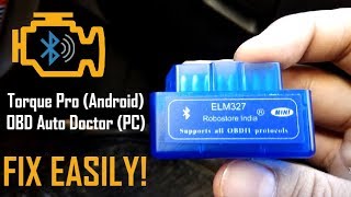 How to easily Read and Clear Car Fault Codes and Problems  ELM327 OBD 2  On Board Diagnosis [upl. by Rodriguez91]