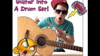 HOW TO MAKE YOUR GUITAR SOUND LIKE A DRUM SET [upl. by Alboran]