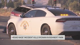 Road rage incident kills woman in Rohnert Park [upl. by Cris989]