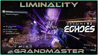 Liminality GRANDMASTER First Attempt  Destiny 2 The Final Shape  Episode 1 Echoes ACT 2 [upl. by Deenya313]