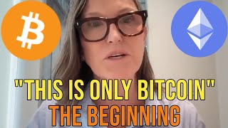 quotWhats Coming For Bitcoin Is Way Bigger Than BlackRockquot  Cathie Wood Bitcoin Interview [upl. by Joacimah]