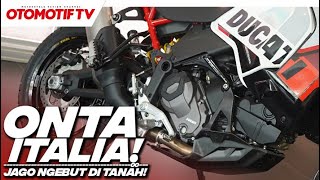 MOGE YANG BISA BUAT BALAPAN OFFROAD DUCATI DessertX RALLY  Otomotif TV [upl. by Eiliak]