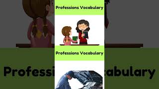 Professions Vocabulary Professions in English English Learning howtospeakenglishforkidseasily [upl. by Cliff]