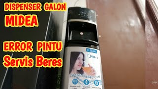 Cara perbaiki dispenser galon error kedip merah terus [upl. by Kcirdorb]