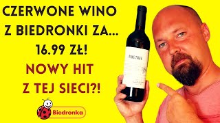 WINO PINOTAGE Z BIEDRONKI ZA 1699 To może być nowy hit z tej sieci Test  2024 [upl. by Ariaz]