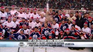 Top 10 NHL Outdoor Game Moments [upl. by Weig855]