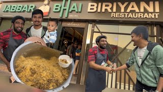 Jabbar bhai Biryani restaurant in Dubai  meeting jabbar bhai jabbar bhai biryani [upl. by Yreme237]