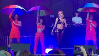 Katja Krasavice live  Raindrops  15 Juli 2023  Obertraubling Airport Eventhall  gefilmt v Sven [upl. by Hallutama288]