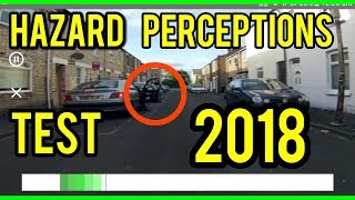 HAZARD PERCEPTION TEST PRACTICE  DVSA HAZARD TEST 2018 [upl. by Netsryk115]