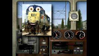 How to Drive Diesel Train Engine for Kids  Animated Train Learning Video for Children [upl. by Arodoet]