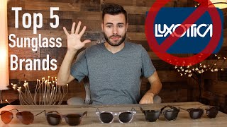 Top 5 Sunglass Brands NOT Owned By Luxottica [upl. by Beau602]