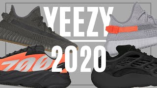 Every YEEZY Release Headed your way in 2020  All YEEZY Release Dates [upl. by Allenod]