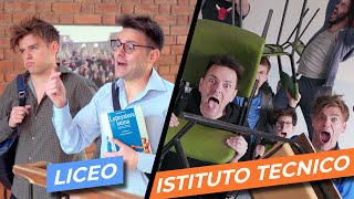 LICEO VS ISTITUTO TECNICO  Parodia Scuola  iPantellas [upl. by Yorgen]