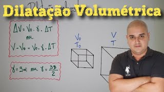 Termologia  Dilatação Volumétrica 3D Teoria  Exercícios [upl. by Filbert]