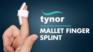 Tynor Mallet Finger Splint F05 for various kinds of medical conditions of the fingers [upl. by Ad]