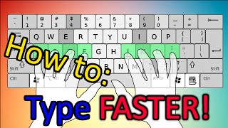 How To Type FASTER  Learn How To Touchtype FAST [upl. by Leeth]